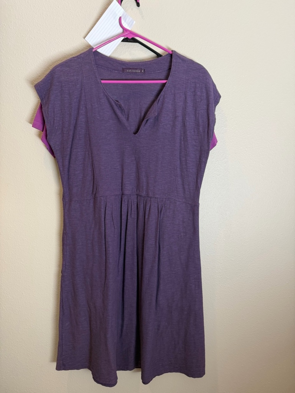🎉🎉 2/$25 SALE! Purple Short Sleeve Babydoll Dress